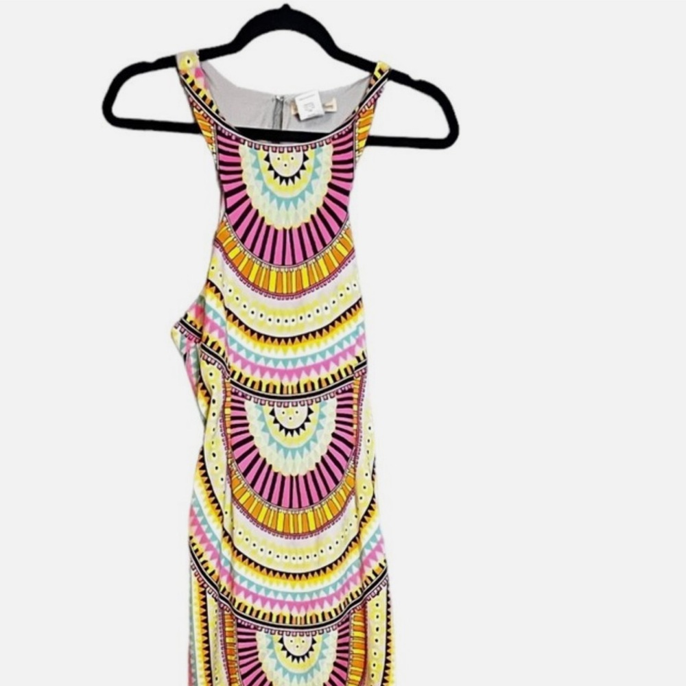 Colorful Patterned Women's Dress